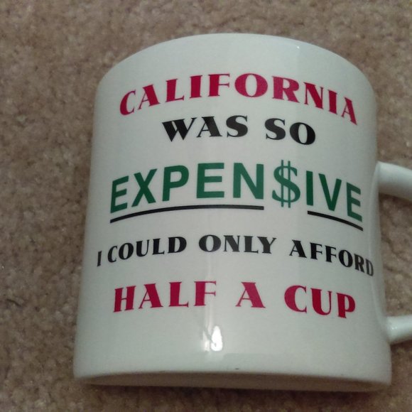 UNKNOWN Other - CALIFORNIA COFFEE MUG